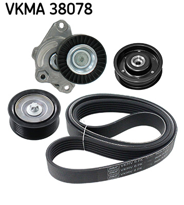 Set curea transmisie cu caneluri VKMA 38078 SKF